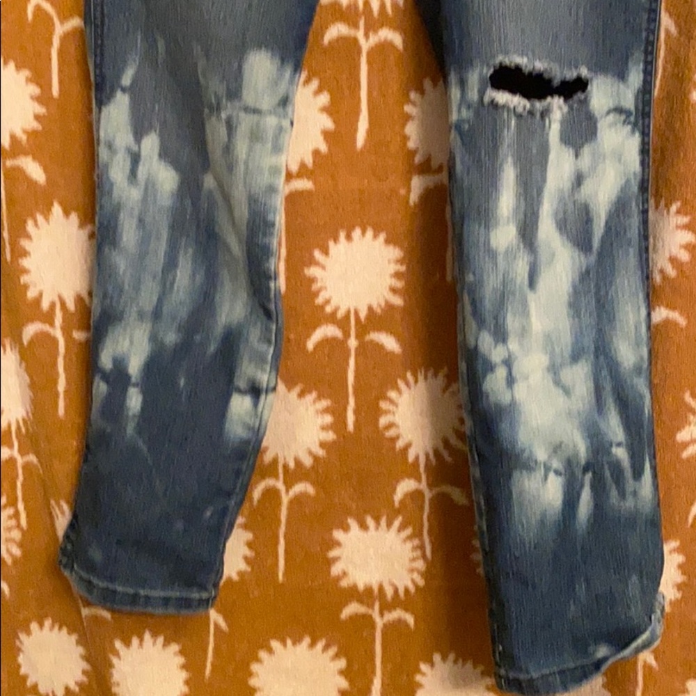Jean overalls custom dyed!